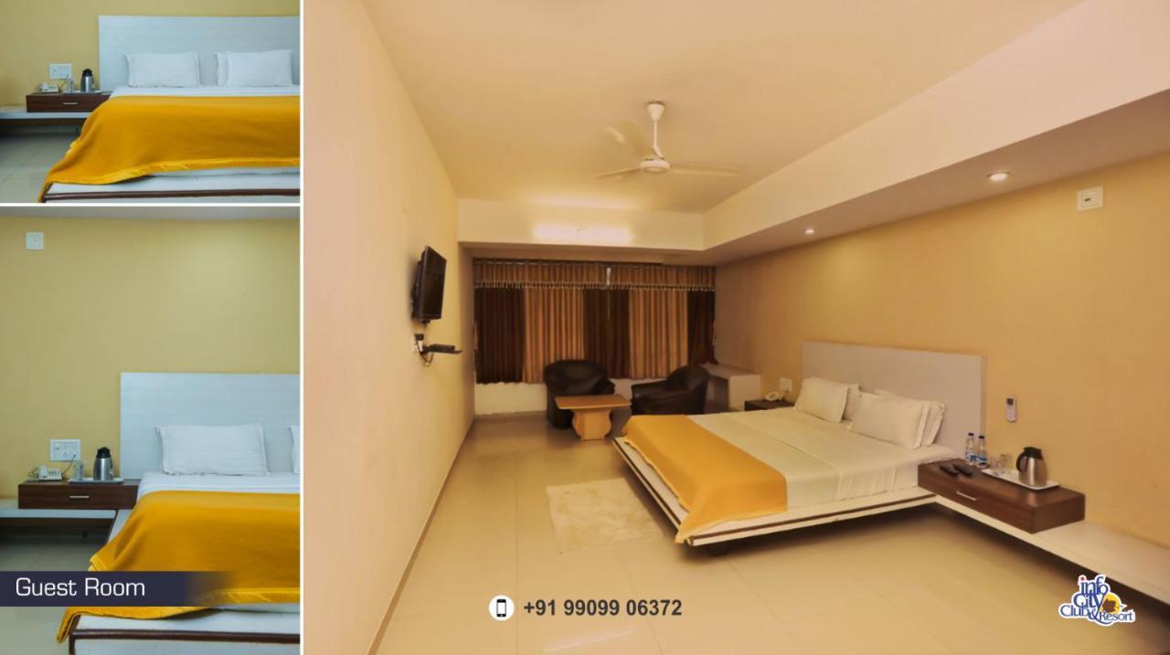 Infocity Club And Resort Gandhinagar Eksteriør billede